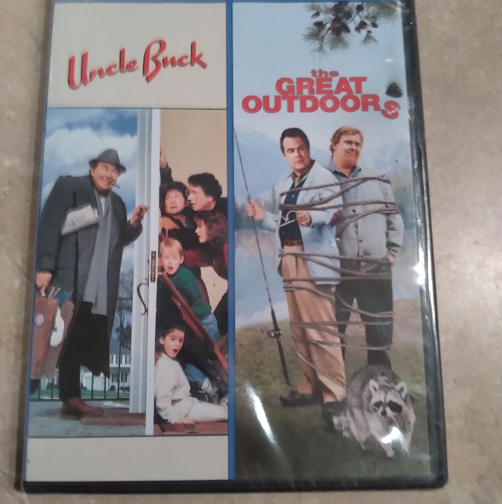BRAND NEW uncle buck and the great outdoors dvds